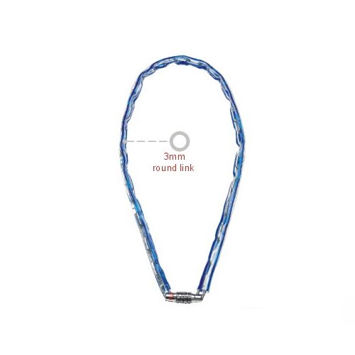 Bicycle anti-theft password chain lock mountain bike electric motorcycle lock