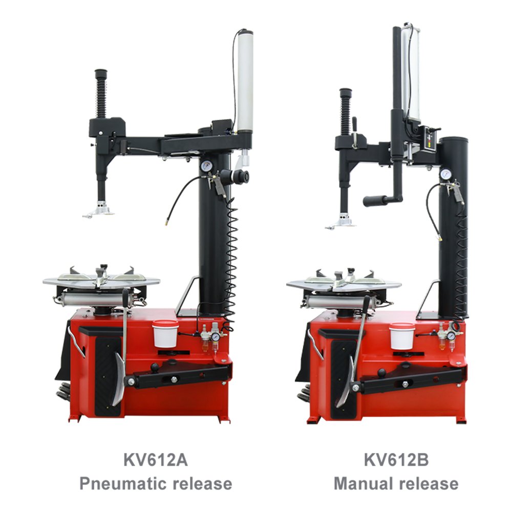 Popular mobile tire changers machine used in car tire work shop motorcycle tire changer machine and wheel balancer combo