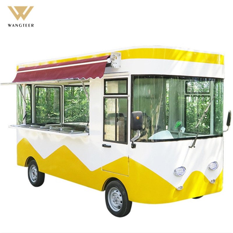 Top selling commercial ice cream electric Food Vending cart Truck