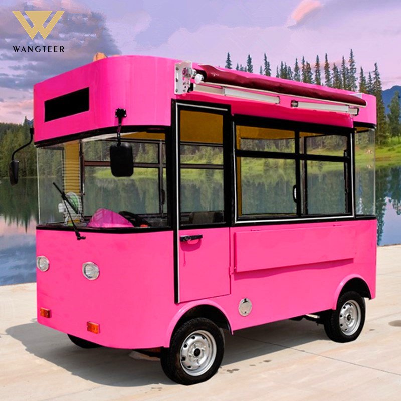 Top selling commercial ice cream electric Food Vending cart Truck