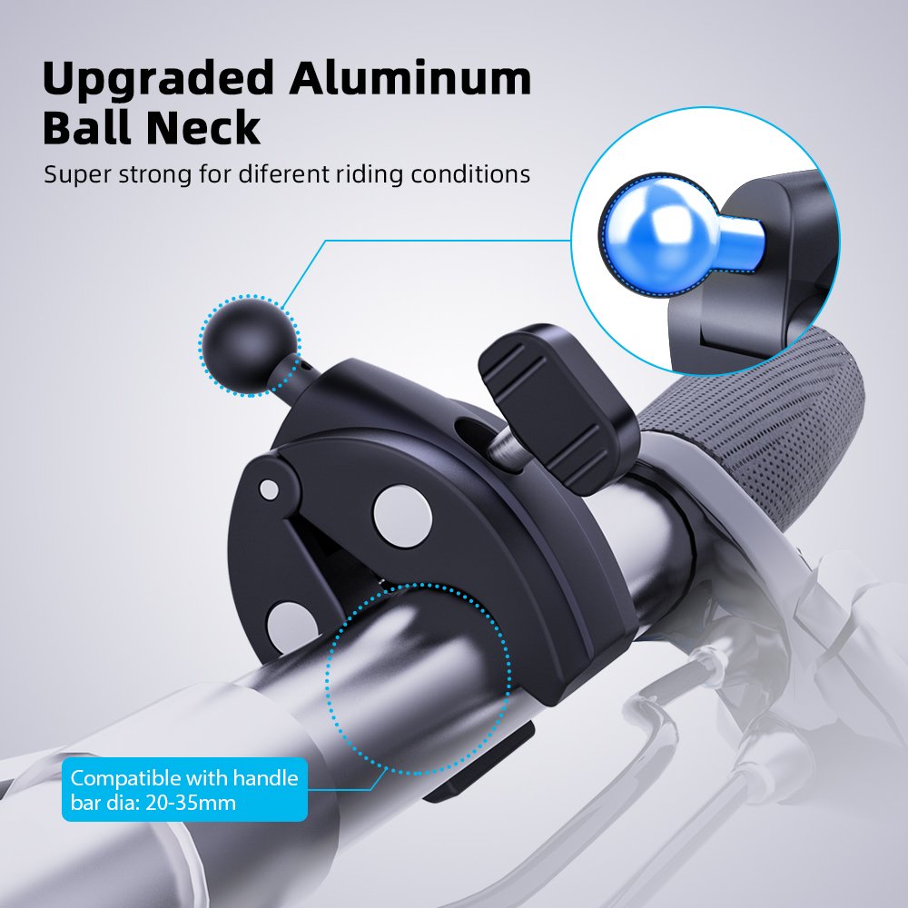Taiworld Handlebar Mobile Phone Holder bike Smartphone Mount Bicycle Holder Motorcycle Phone Holder for bike Mount