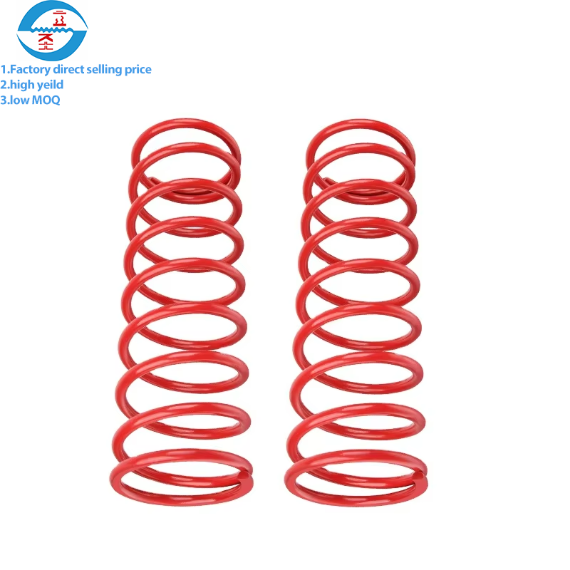 Professional custom large 304 316 stainless steel Valve heavy duty bicycle compression spring for motorcycle