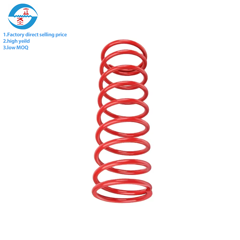 Professional custom large 304 316 stainless steel Valve heavy duty bicycle compression spring for motorcycle