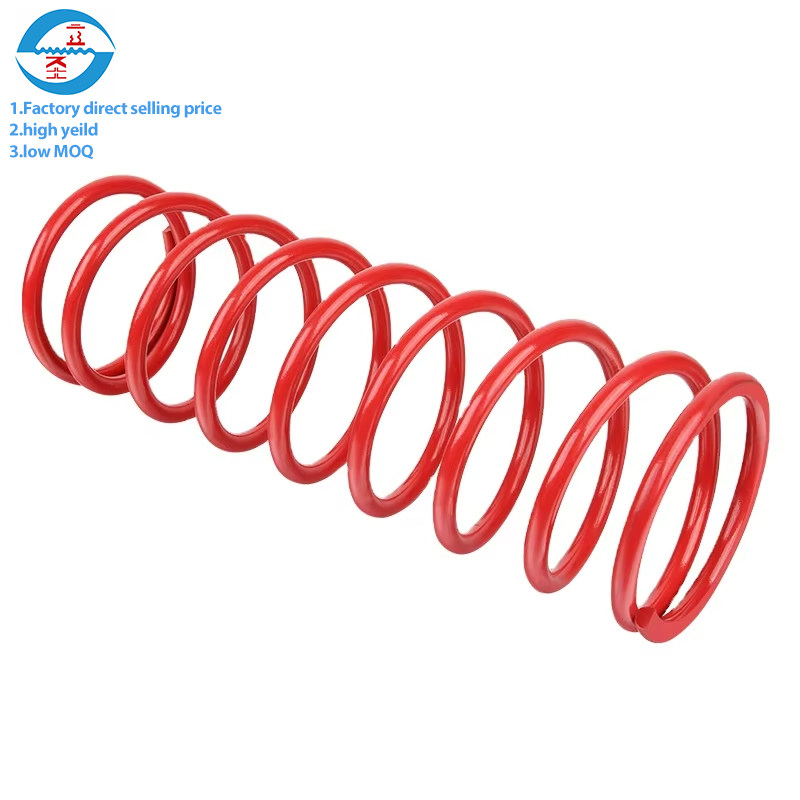 Professional custom large 304 316 stainless steel Valve heavy duty bicycle compression spring for motorcycle