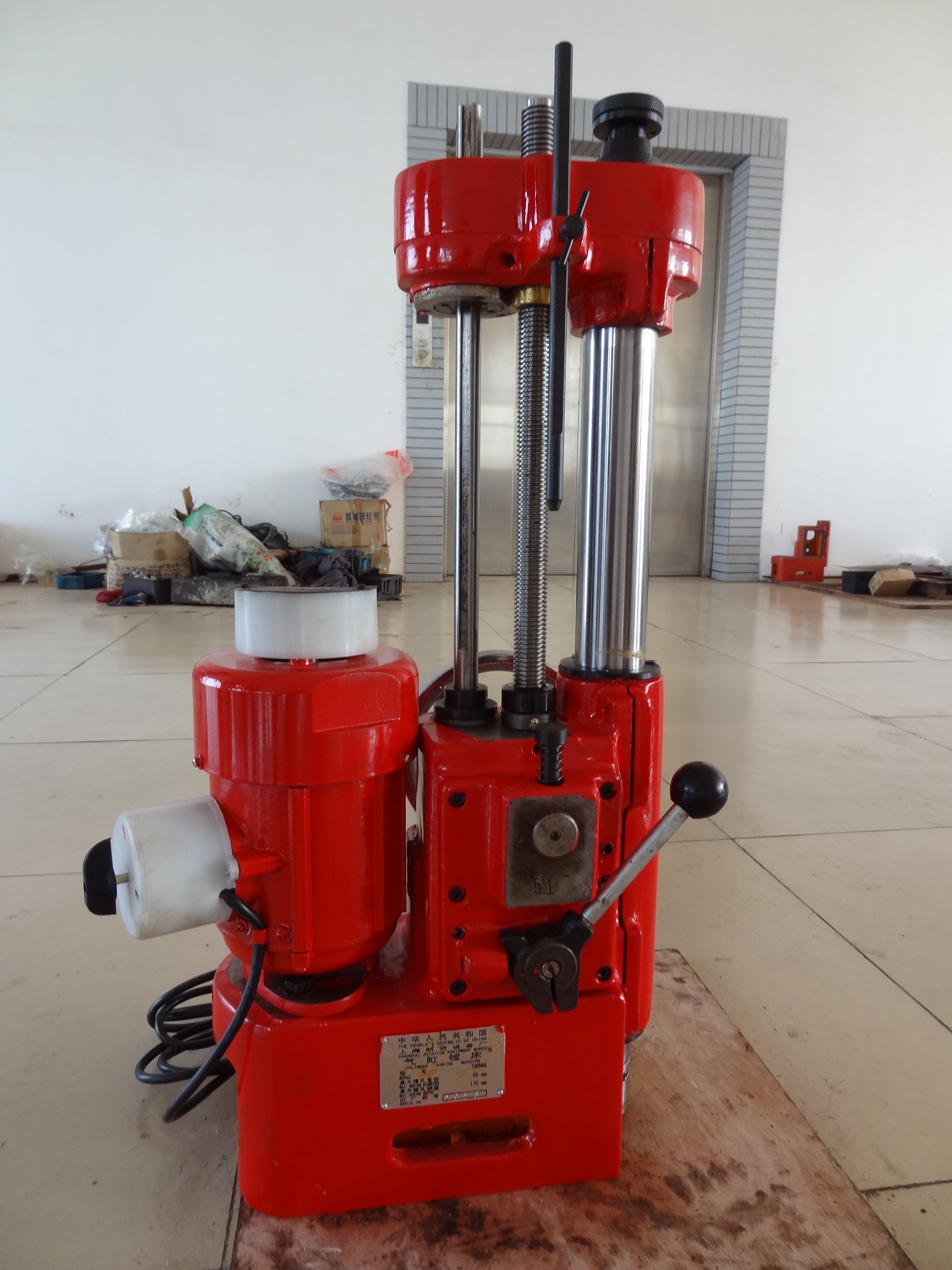 T808A Vertical Motorcycle Cylinder Boring Machine For Engine Rebuilding