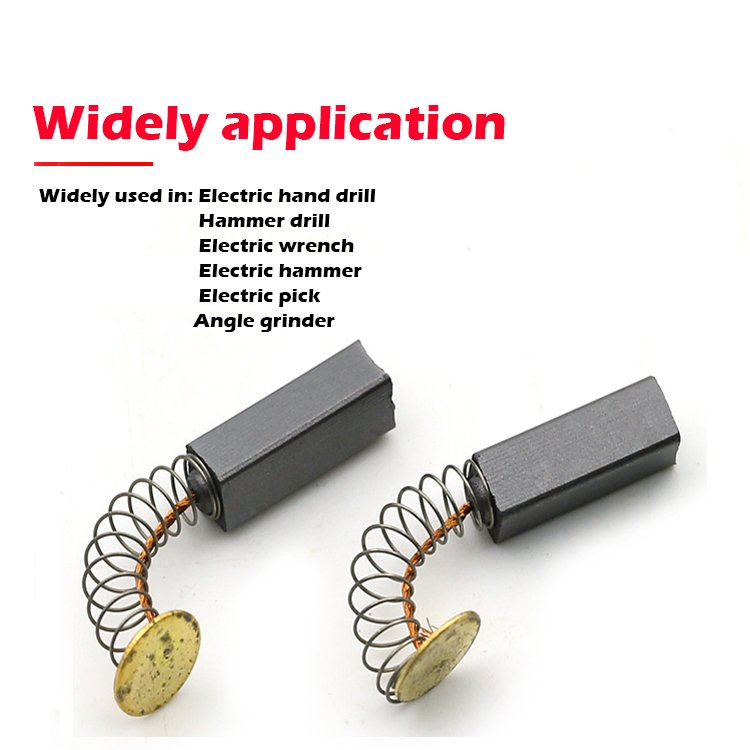Carbon brush electric brush electric mill small spring carbon brush electric hammer electric planer