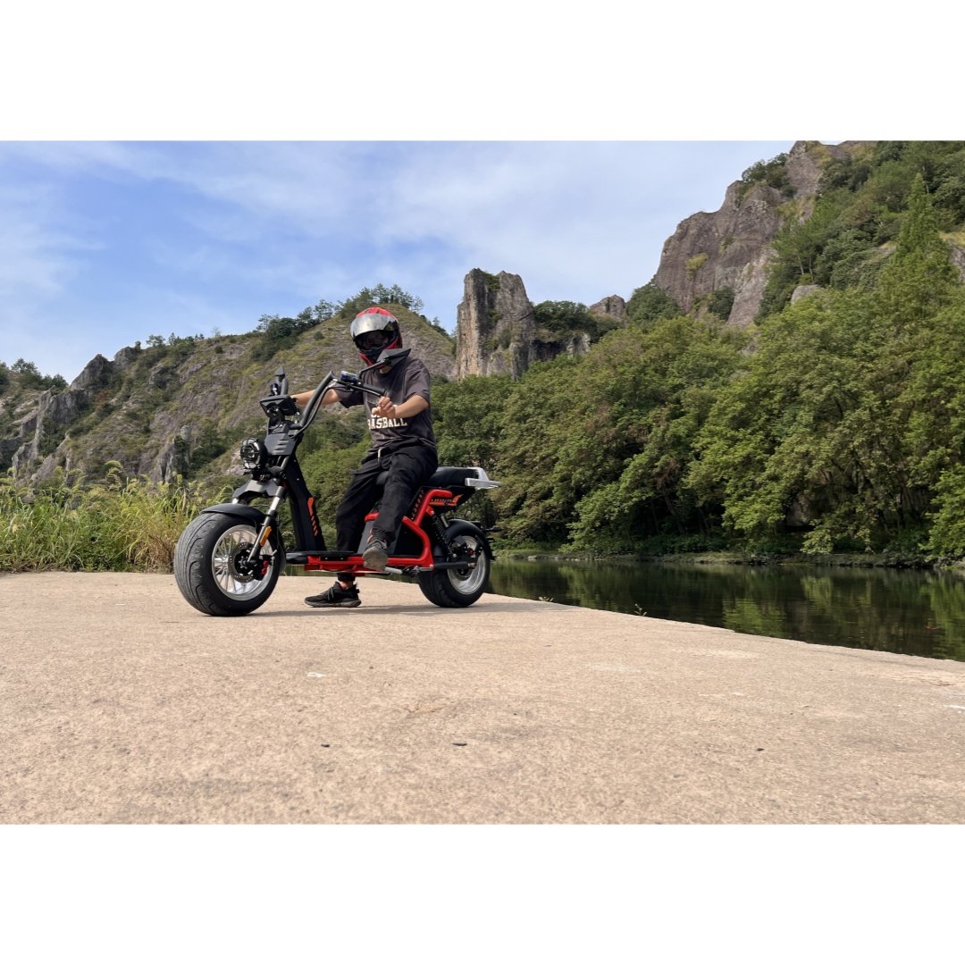 Factory Price Jiulong 60v 2000W 3000w 4000w Electric Scooter Fat Wheel Electric Scooter For Sale