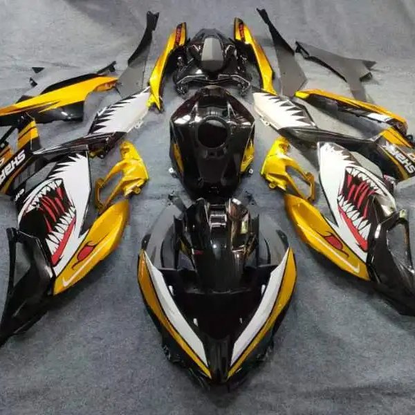 Customised motorbike housing, material used for ABS plastic, for Ninja 400 2018-2023 vfr fairing kit