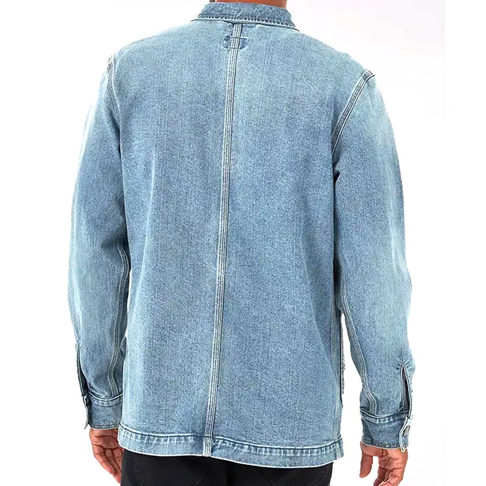 Men Denim Jacket Streetwear Hip Hop Men's Denim Jacket Cotton Durable Casualwear 202 New Design Winters Fashionable Denim Jacket