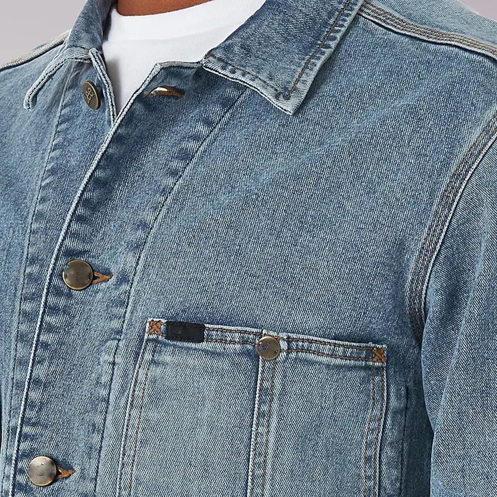 Men Denim Jacket Streetwear Hip Hop Men's Denim Jacket Cotton Durable Casualwear 202 New Design Winters Fashionable Denim Jacket