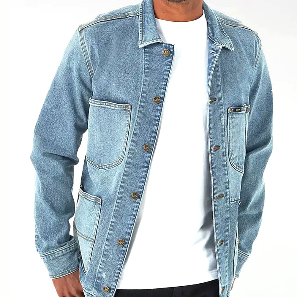 Men Denim Jacket Streetwear Hip Hop Men's Denim Jacket Cotton Durable Casualwear 202 New Design Winters Fashionable Denim Jacket