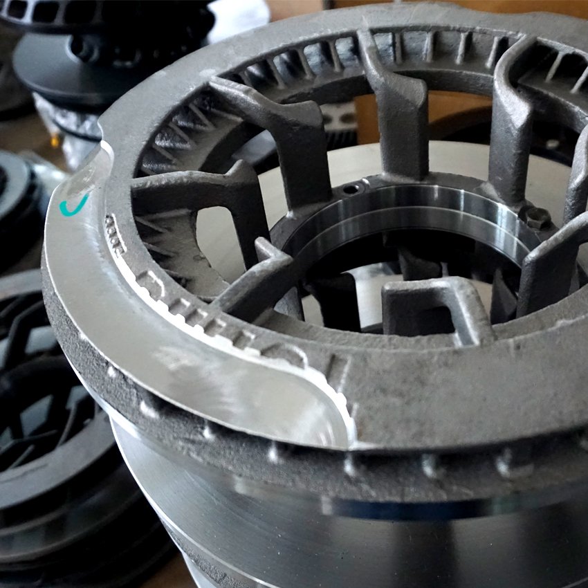 1200N.M retarder rotor parts used for dynamometer motorcycle testing machine
