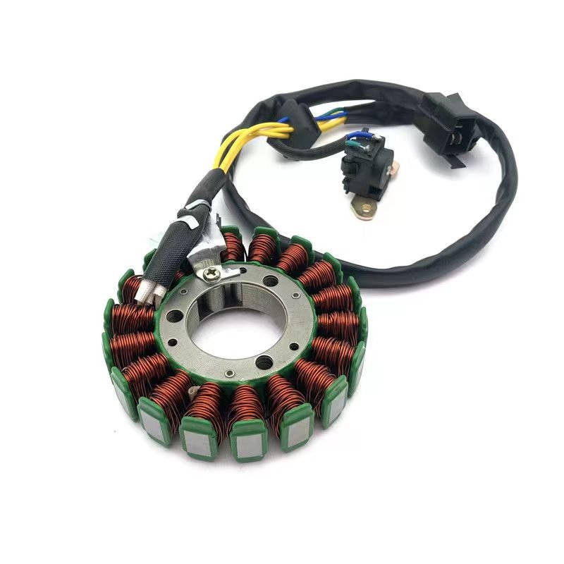 The hot-selling ignition coil of QJ100 motorcycle is used in engine.