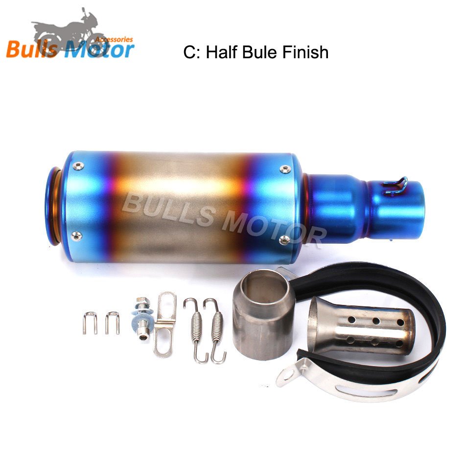 Bike Modified Loud Sound Universal Motorcycle Exhaust Muffler Tips Pipe Exhaust Moto Silencer Sport Bike Performance