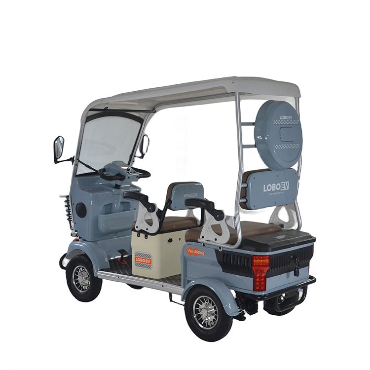 Brand car popular alternative adult children 800w sightseeing electric tricycle electric four-wheeler golf cart