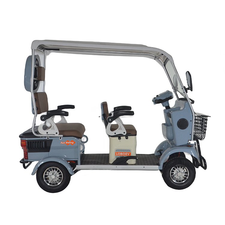 Brand car popular alternative adult children 800w sightseeing electric tricycle electric four-wheeler golf cart