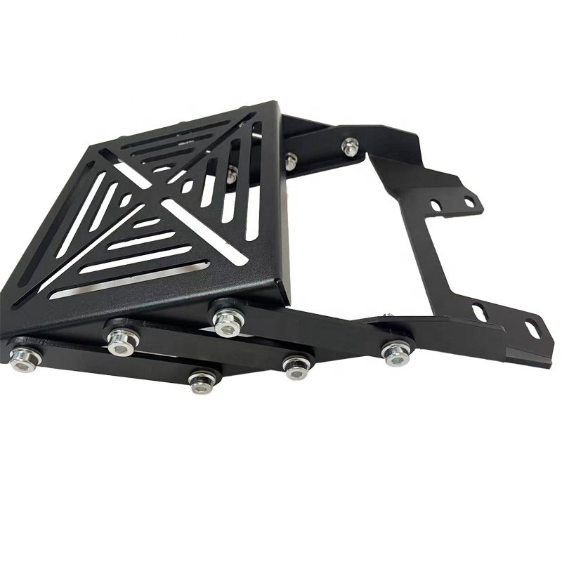 Motorcycle Foldable Adjustable Top Box Bracket Motorbike Trunk Sliding Mobile Luggage Tail Rack For Y16