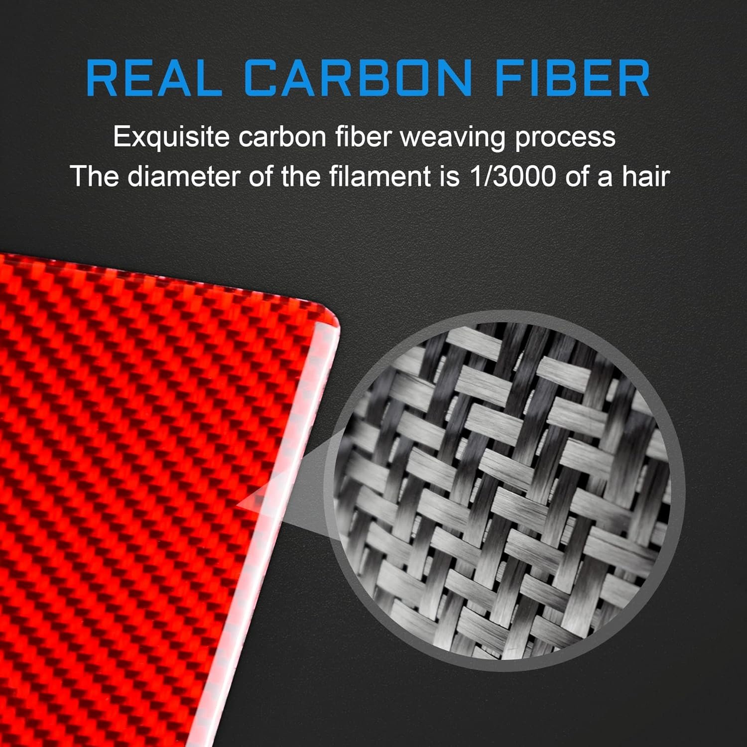 Really carbon fiber that can be accepted by fire testing Carbon Fiber Car Steering Wheel Button Sticker Interior Trim for BMW