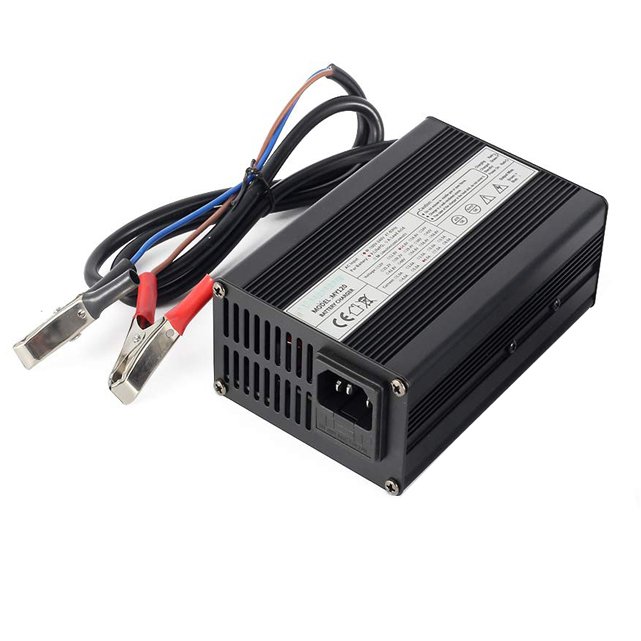 High Power 58.4V 10A Charger 58.4V LiFePO4 Battery Smart Charger Used for 16S 48V LiFePO4 Battery Support Fast Charging