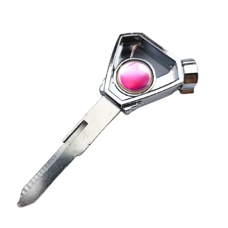 Motorcycle Right Groove Blank Key with Magnetic Head Left Groove Motorcycle Keys for YAMAHA Used for Motorcycle