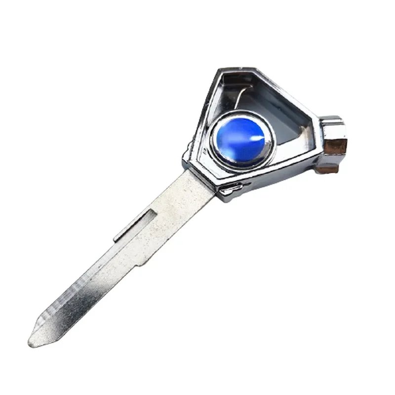 Motorcycle Right Groove Blank Key with Magnetic Head Left Groove Motorcycle Keys for YAMAHA Used for Motorcycle