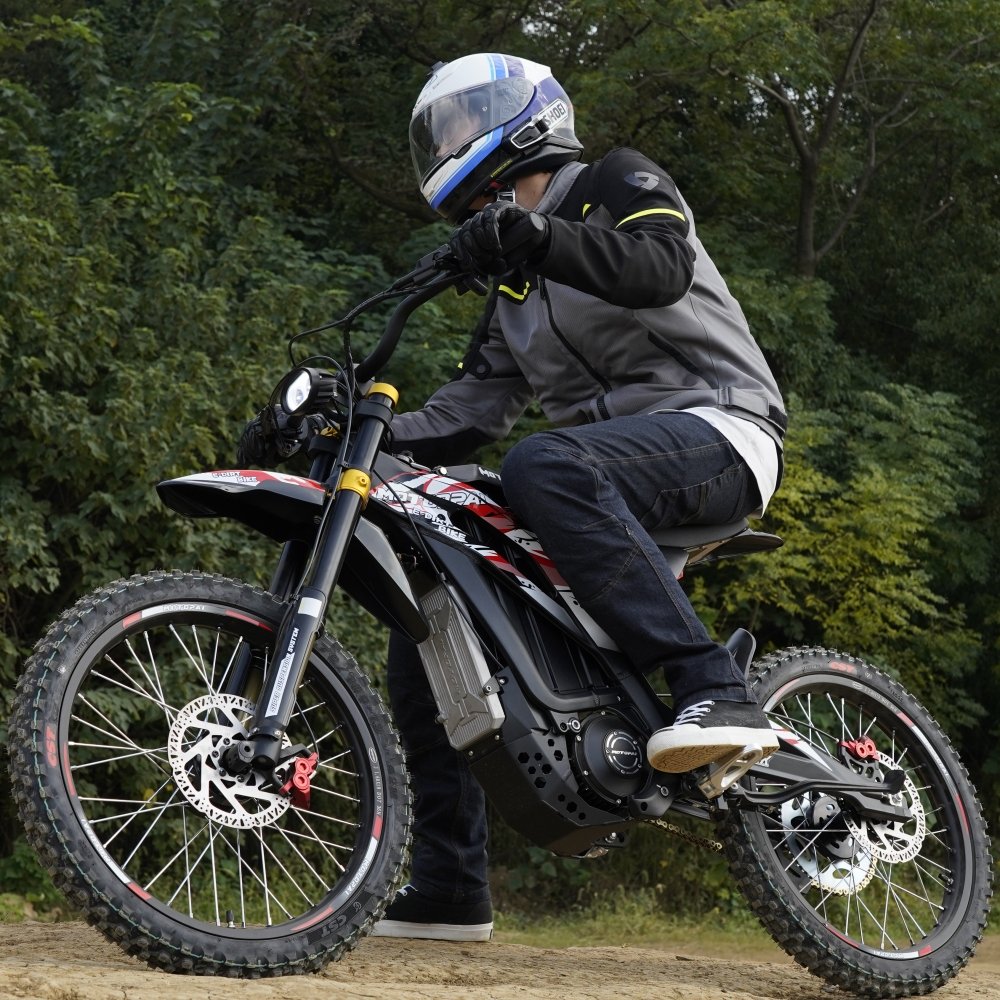 Off Road 6KW 60V 6000 Watts Powerful Electric Dirt Bike For Adults