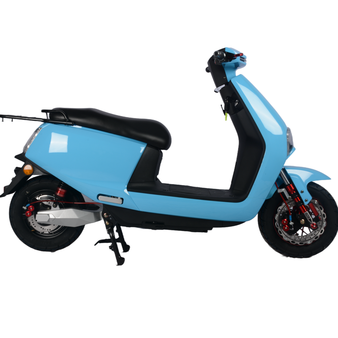 Emission Reduction Electric Scooter Most popular 72v 20Ah Front and Rear Disc Brakes 1000w Battery