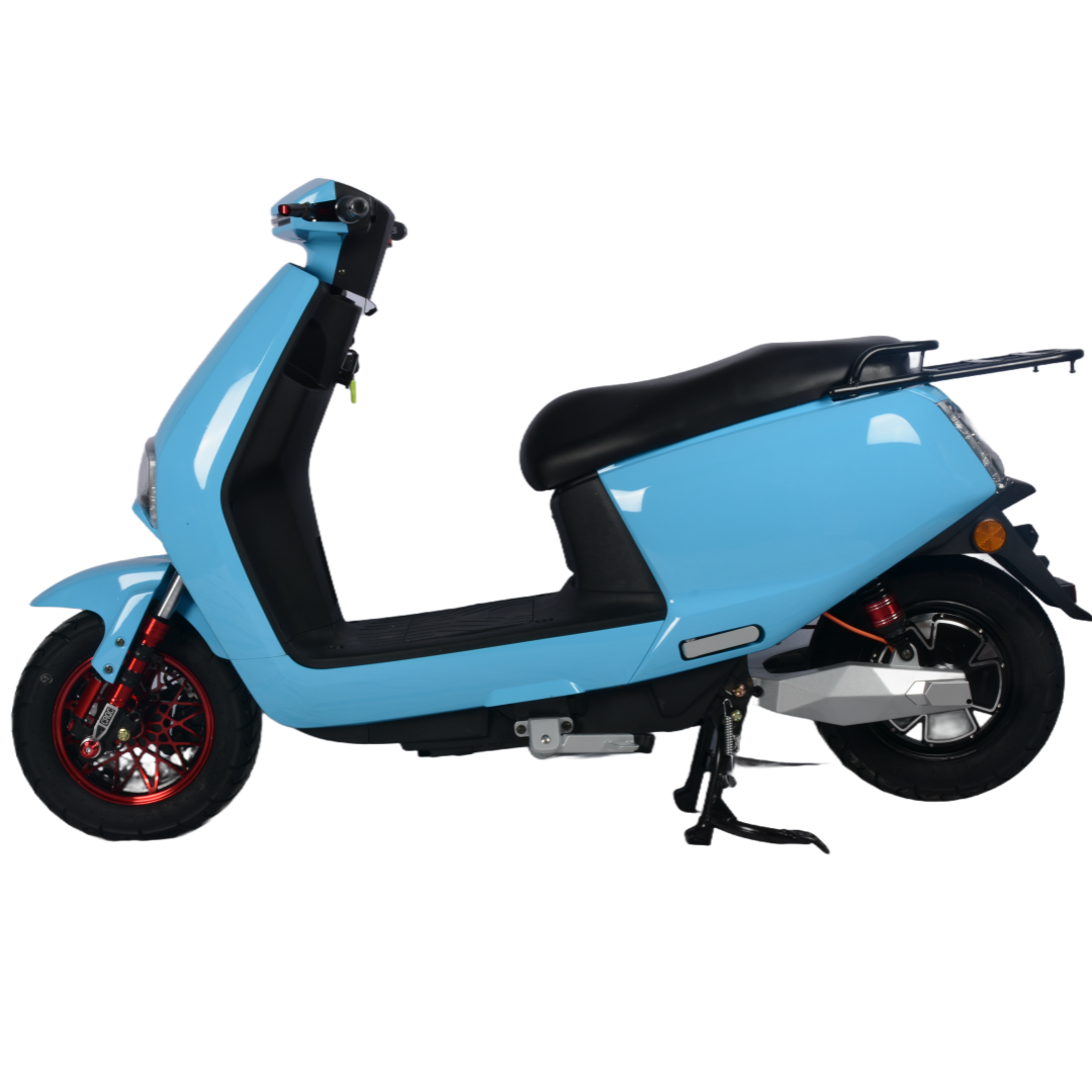 Emission Reduction Electric Scooter Most popular 72v 20Ah Front and Rear Disc Brakes 1000w Battery