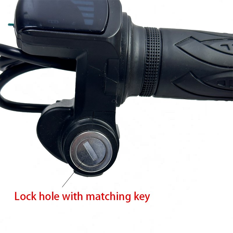 2024 Electric Bike Accessories 36/48/60V Throttle Grip Speed Handlebar Twist Accelerator Display Cable Included Optimal Cycling