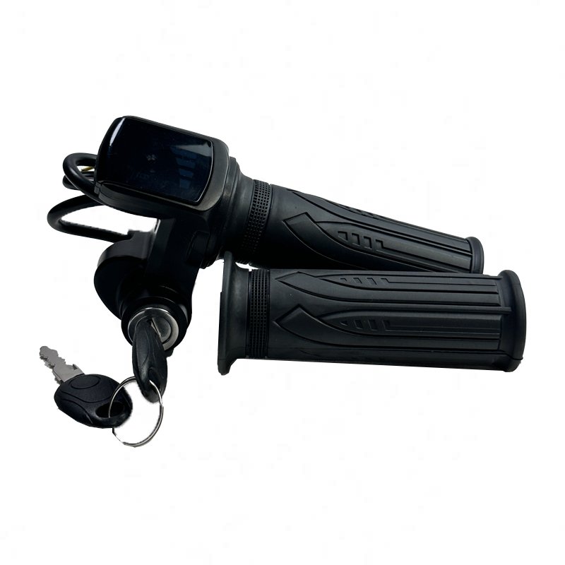 2024 Electric Bike Accessories 36/48/60V Throttle Grip Speed Handlebar Twist Accelerator Display Cable Included Optimal Cycling