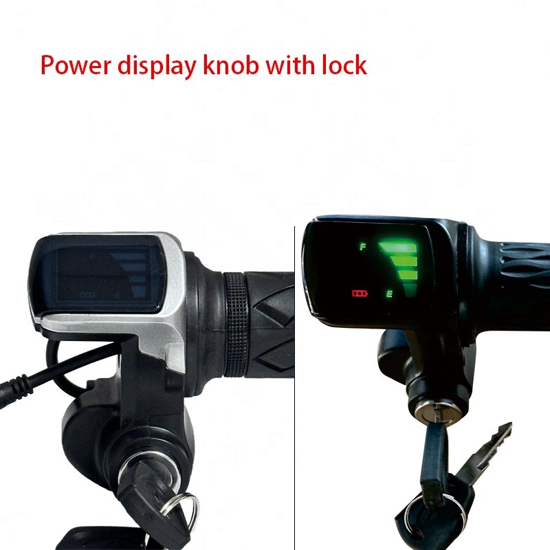 2024 Electric Bike Accessories 36/48/60V Throttle Grip Speed Handlebar Twist Accelerator Display Cable Included Optimal Cycling