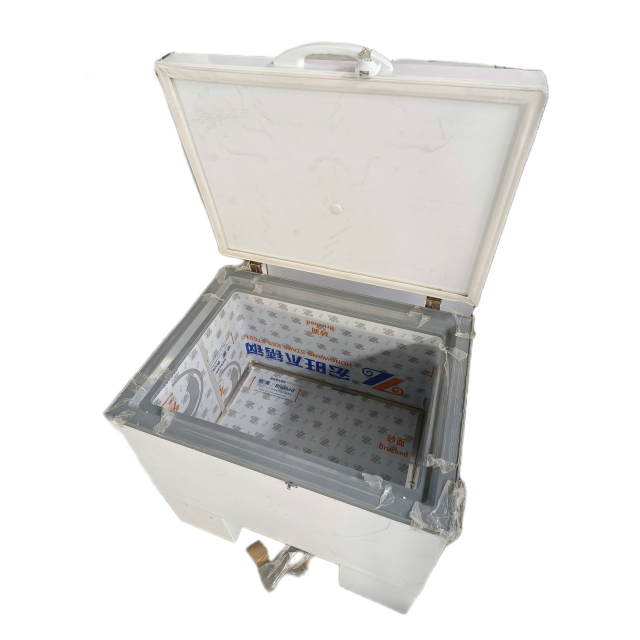 Mini DC24V 128L Popsicle Refrigerator Box Easy-to-Operate New Compressor Home Retail Restaurant Motorcycle Panel Cold Storage