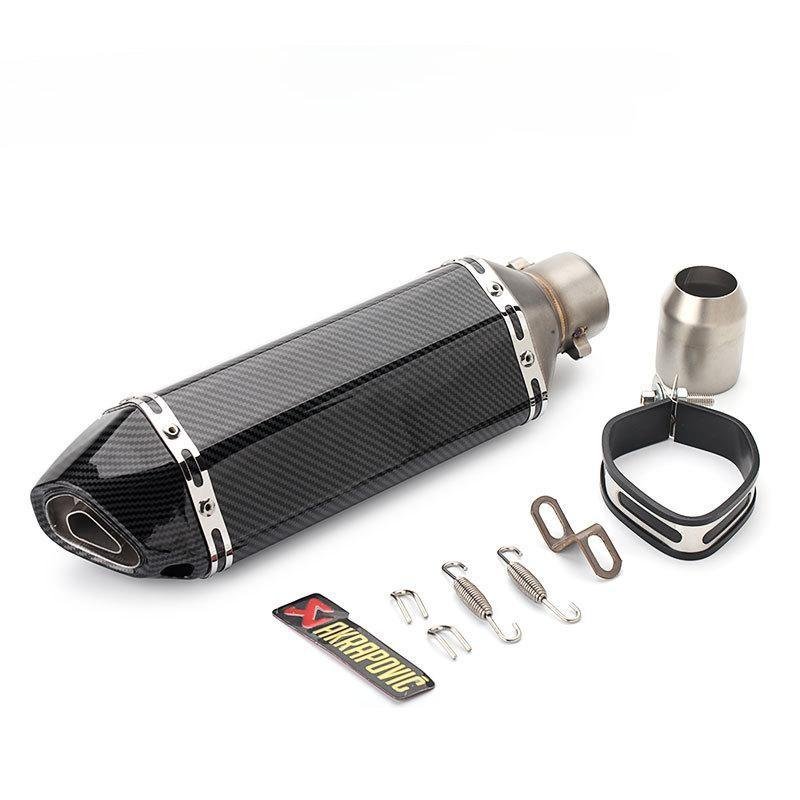 Wholesale motorcycle sports car modified Yellow dragon 600 small Ninja 250 hex Scorpion motorbike exhaust pipe general