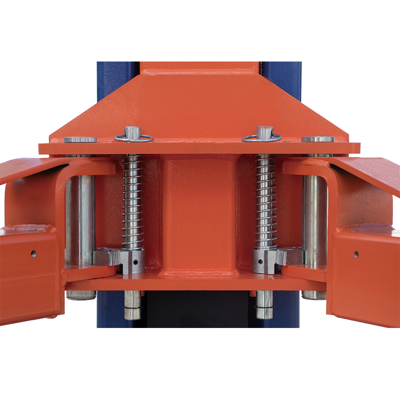 ON-7214DK/4.5 Eounice Lifter machine hydraulic 4.5Ton clear floor one side manual release 2 post lifter motorcycle lift