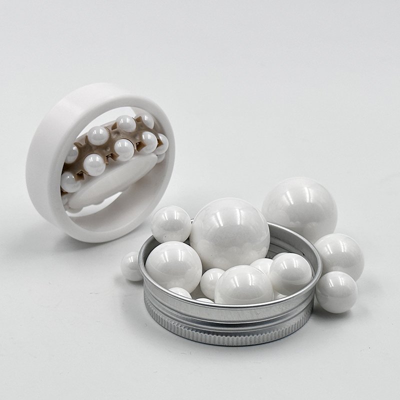 High Temperature Resistance Used in Full Ceramic Bearing Zirconia Grinding Media Ceramic Grinding Ball Zirconia Ceramic Ball