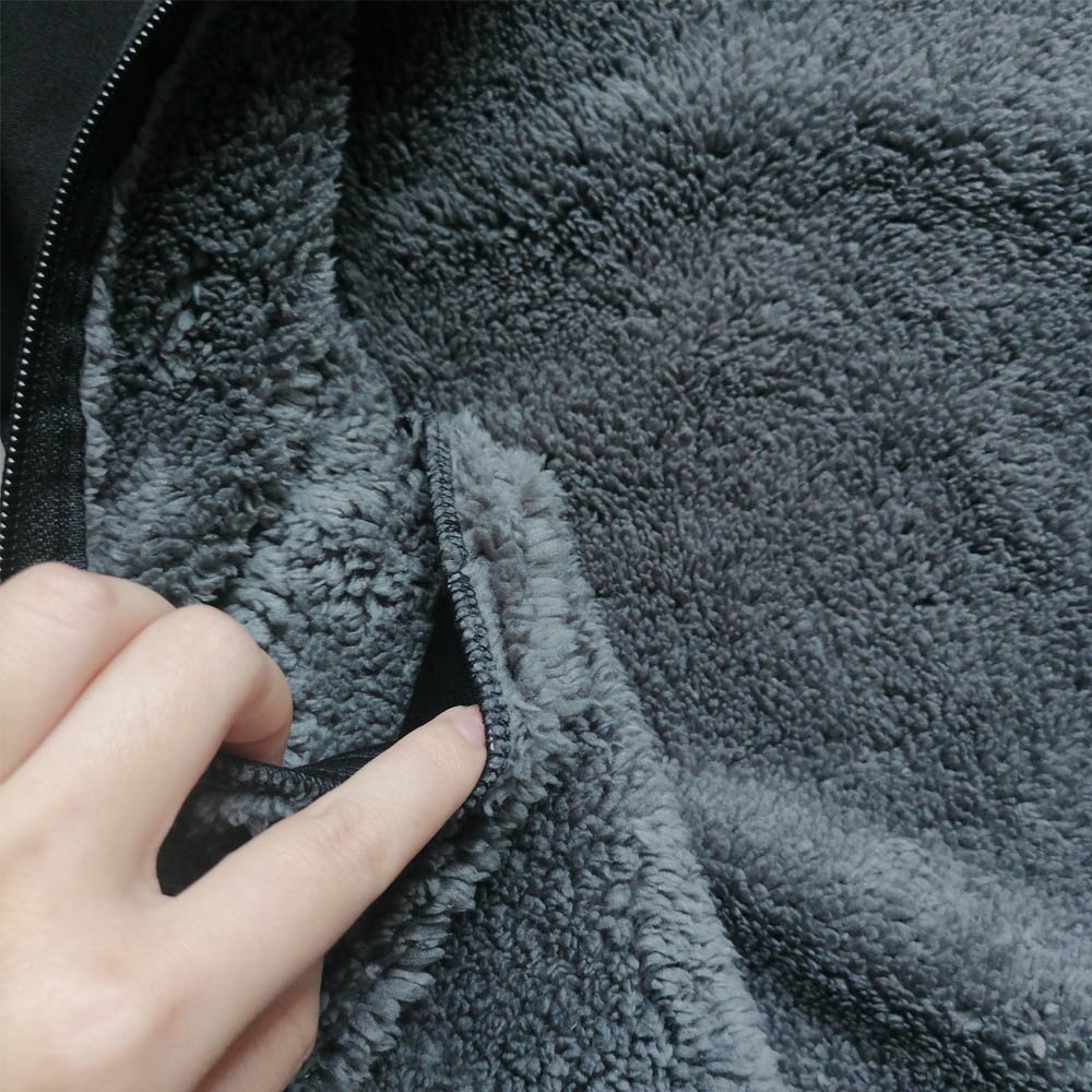 Unisex Windbreaker with Insulated Lining Men's Casual Jacket Breathable Quick Dry Zipper Closure Windproof