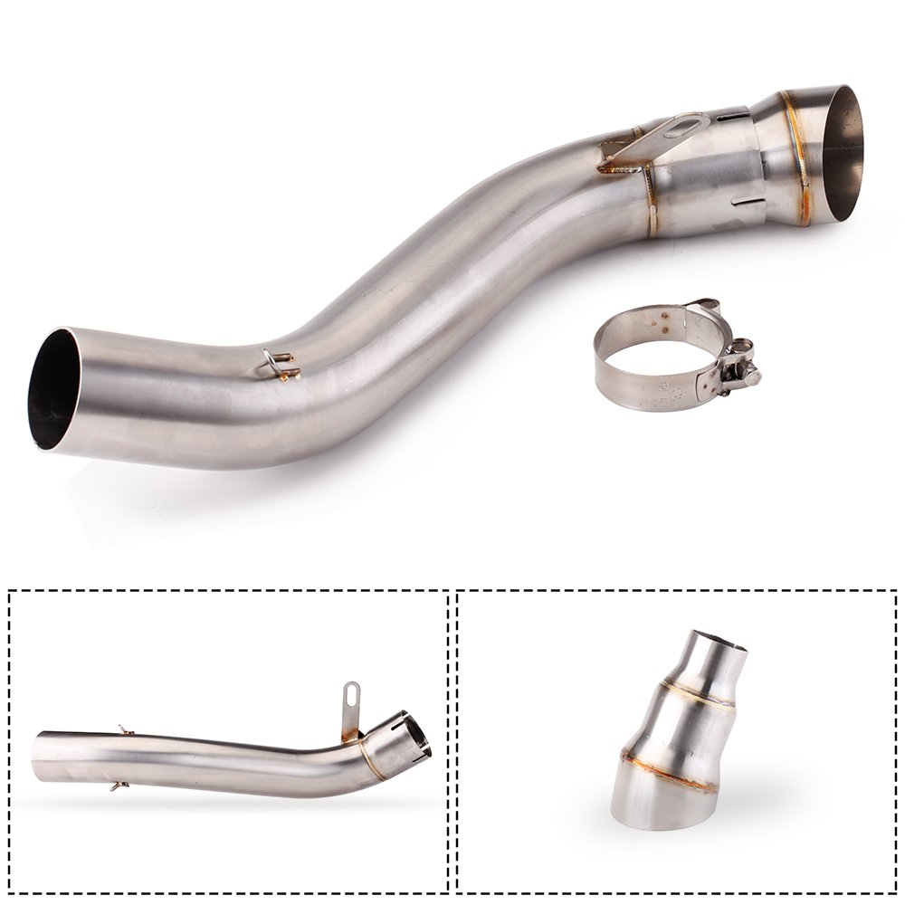 Used for motorcycle CB650F (2014-2018) CB650R (2019-2020) mid slide in link exhaust pipe