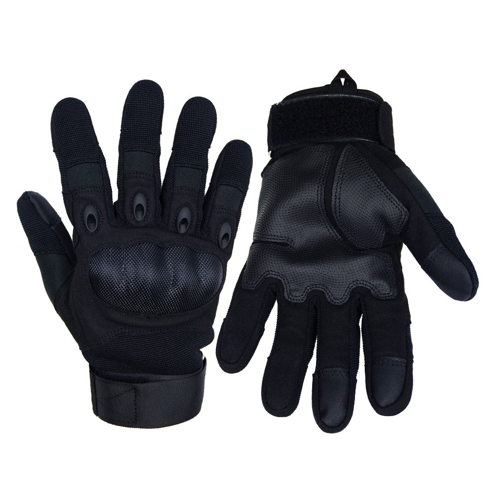 2024 Wholesale Leather Tactical Anti-impact Glove Hunting Outdoor Sports Anti-slip Breathable Motorcycle Cycling gloves