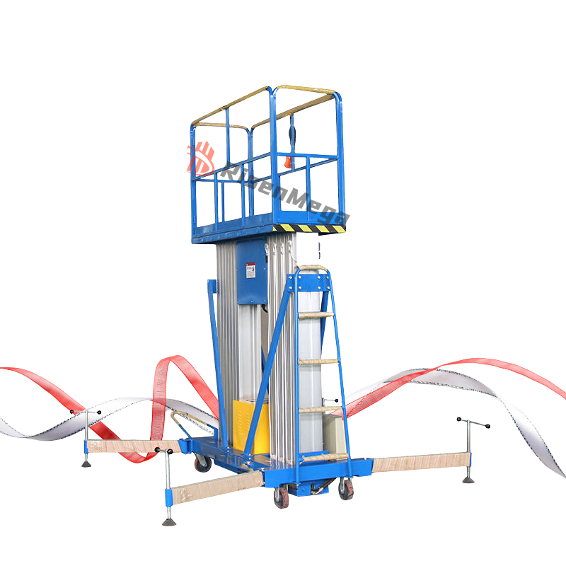 Factory Customized Small Mobile Electric Manned Hydraulic Elevator Brig Aluminum Alloy Used Condition Pump Gear Bearing Gearbox