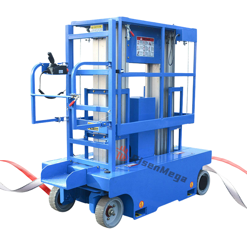 Factory Customized Small Mobile Electric Manned Hydraulic Elevator Brig Aluminum Alloy Used Condition Pump Gear Bearing Gearbox