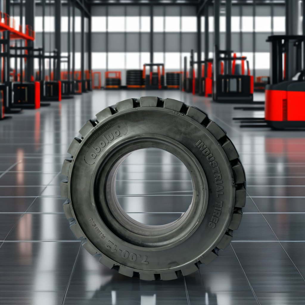 f86.Solid Tire For Nissan Forklift Application For Manufacturing Plant 700-12 Three-Layer Rubber Structure Vietnam Supplier