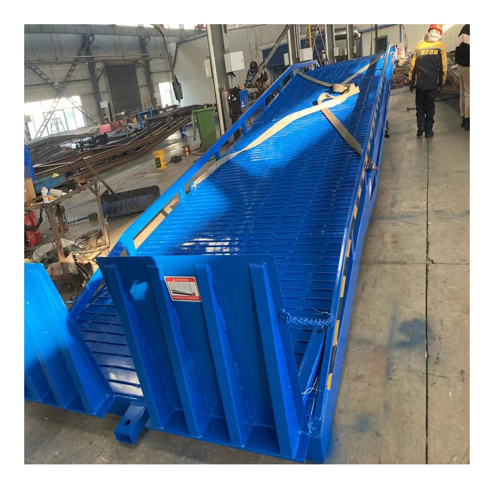 Multi purpose trailer ramp Car trailer ramp Mobile loading and unloading yard Loading and unloading dock ramp