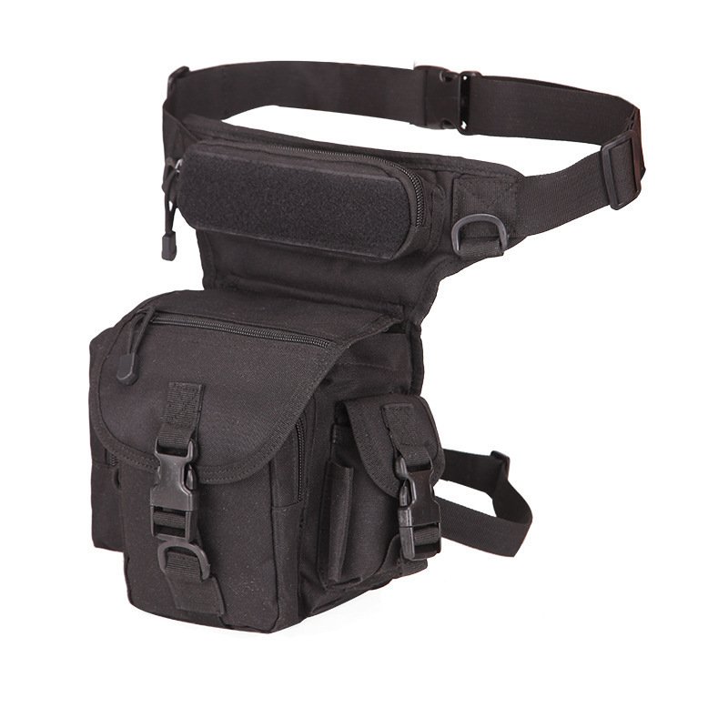 Outdoor Waterproof camouflage waist bag bag motorcycle tactical thigh sling bag Hiking Camping Hunting Fishing Tactical Backpack