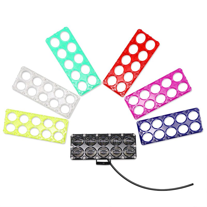 Motorcycle lights Used Motorcycle Auxiliary Lights yellow and white dual light off-road night spotlights