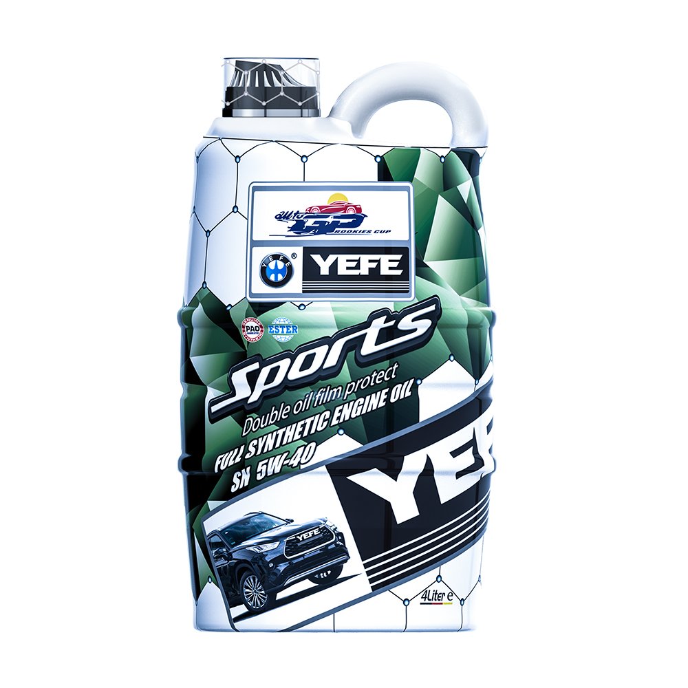 YEFE Motor Engine Oil 5W30 Wholesale Automotive Lubricant Engine Oil 4L Motor Oil