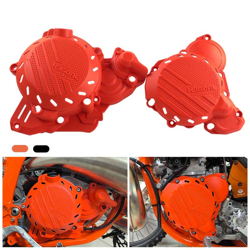 For KTM 250 300 350 450 EXC SXF XCF 2023-2024 Motorcycle clutch cover engine Ignition protective cover guard motorcycle part