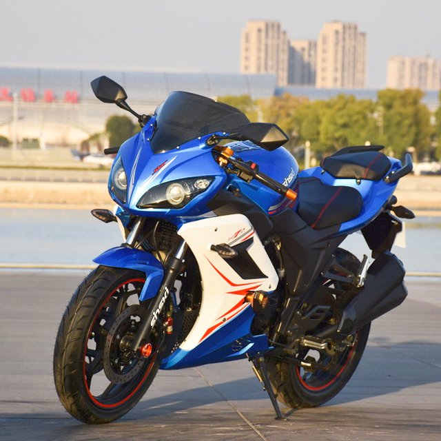 17 inch racing 150cc/400cc double cylinder 6 gears disc brake ABS 130km/h automatic gasoline motorcycle