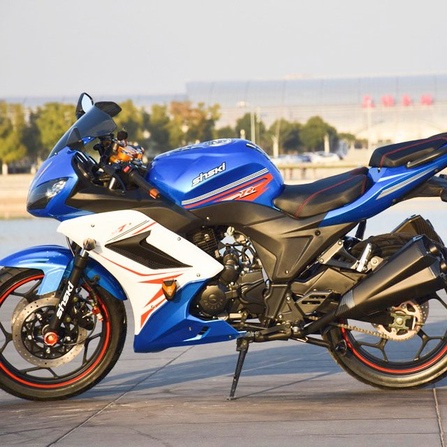 17 inch racing 150cc/400cc double cylinder 6 gears disc brake ABS 130km/h automatic gasoline motorcycle