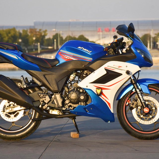 17 inch racing 150cc/400cc double cylinder 6 gears disc brake ABS 130km/h automatic gasoline motorcycle