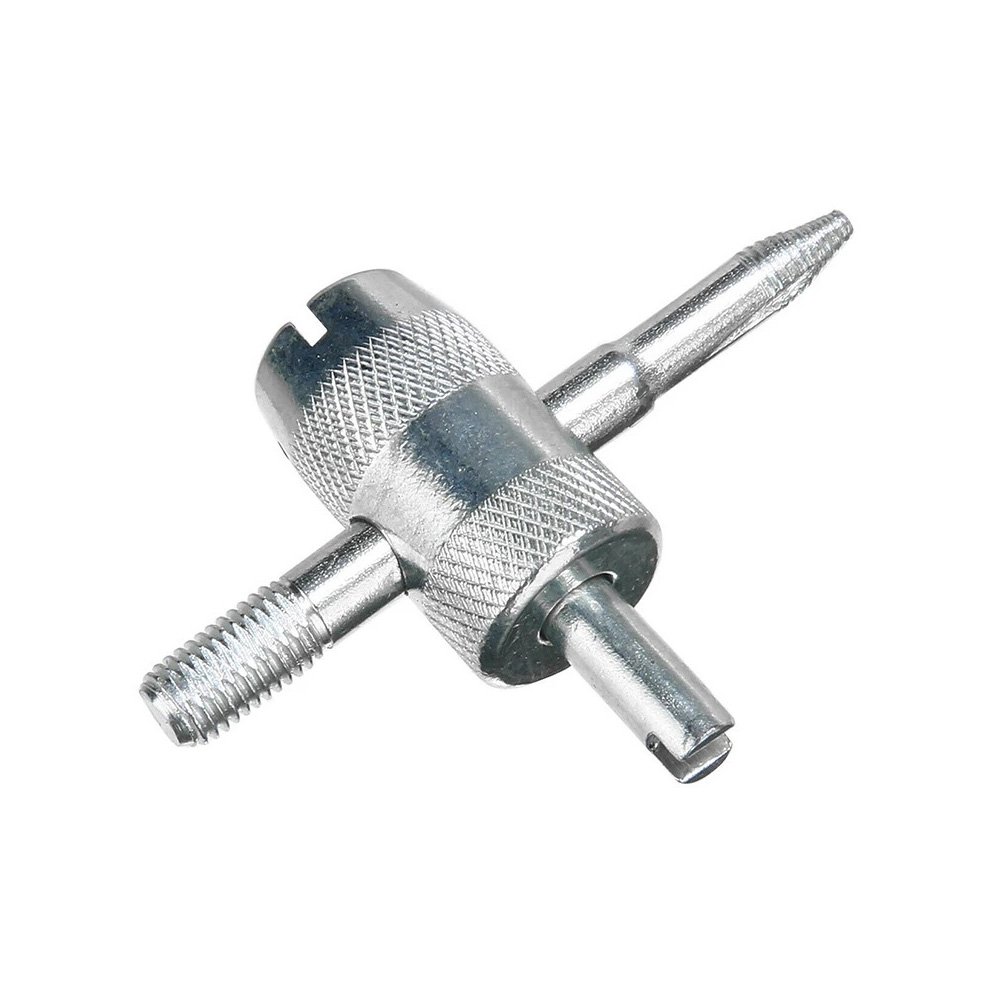 4-in-1 Tire Valve Stem Removal Tool Valve Stem Puller Tire Repair Valve Core